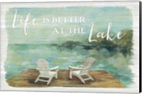 Lakeside Retreat I Fine Art Print