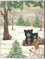 Bears & Bunnies Fine Art Print
