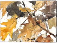 Watercolor Autumn Leaves I Fine Art Print
