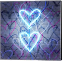 Neon Heart II Fine Art Print