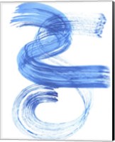 Blue Swish III Fine Art Print