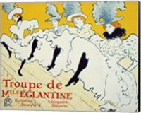 La Troupe De Mlle Eglantine, 1896 Fine Art Print