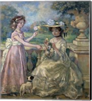 Two Girls on a Terrace, 1903 Fine Art Print