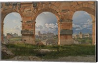 View through Three Arches of the Third Storey of the Colosseum, 1815 Fine Art Print