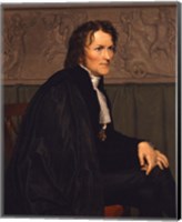 Portrait of the Sculptor Bertel Thorvaldsen (1770-1844), 1838 Fine Art Print