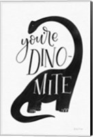 Dinomite BW Fine Art Print