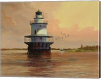 Goose Neck Lighthouse - Maine Fine Art Print