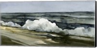 Loose Watercolor Waves I Fine Art Print