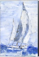 Blue Sails II Fine Art Print