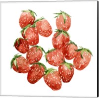 Strawberry Picking I Fine Art Print