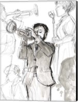Jazz Sketchbook II Fine Art Print