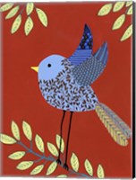 Patterned Feathers III Fine Art Print