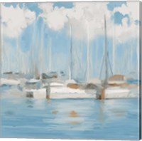 Golf Harbor Boats I Fine Art Print