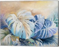 Blue Plants II Fine Art Print