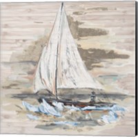 Rough Sailing I Fine Art Print