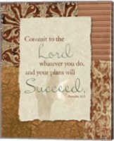 Commit to the Lord Fine Art Print