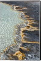 Run-off Detail, Yellowstone National Park Fine Art Print