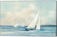 Sailboats at Sunrise Fine Art Print