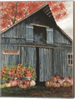 Welcome Fall Barn Fine Art Print