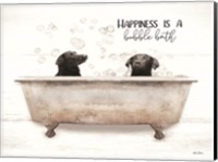 Happiness is a Bubble Bath Fine Art Print