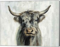 Highland Cow Horizontal Fine Art Print