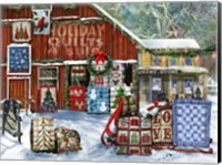 Holiday Quilts Fine Art Print