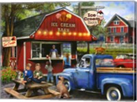 The Ice Cream Barn Fine Art Print