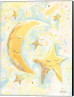 Moon and Star Friends Fine Art Print