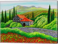 Tuscany Poppies Fine Art Print