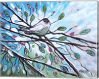 Glimmering Songbird Fine Art Print