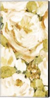 Golden Glitter Roses No. 1 Fine Art Print