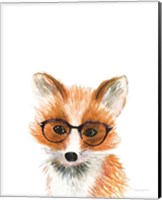 Fox in Glasses Fine Art Print