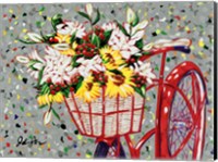 Bicycle Bouquet Fine Art Print