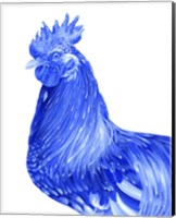 Blue Rooster II Fine Art Print
