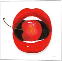 Cherry Lips Fine Art Print
