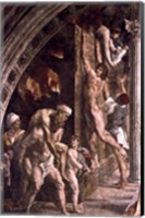 The Fire in the Borgo (detail), 1514 Fine Art Print