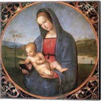 The Madonna Conestabile, 1502-1503 Fine Art Print
