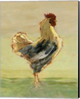 Sunlit Rooster I Fine Art Print