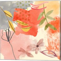 Flower Shimmer II Fine Art Print