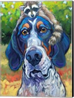 Coonhound Fine Art Print