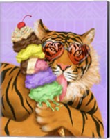 Party Safari Tiger Fine Art Print