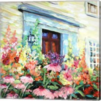 Cornflower Porch Fine Art Print