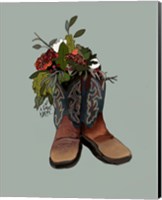 Boot Bouquet Fine Art Print