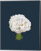 White Rose Bouquet Fine Art Print