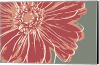 Flower Pop Sketch IV-Red Fine Art Print