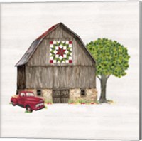 Spring & Summer Barn Quilt II Fine Art Print