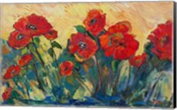 Flamboyant Poppies Fine Art Print