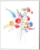Semi Abstract Floral II Fine Art Print