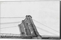 Brooklyn Bridge From Below Fine Art Print