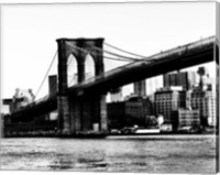 Bridge of Brooklyn BW II Fine Art Print